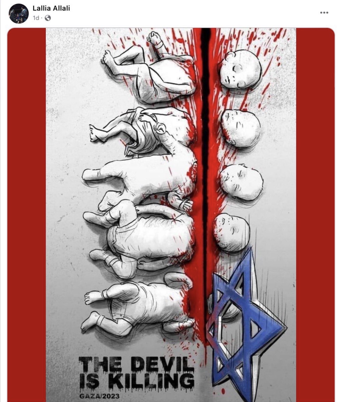 Screenshot of the reposted image referenced in this report